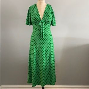 Zara MIDI Polka Dot Dress